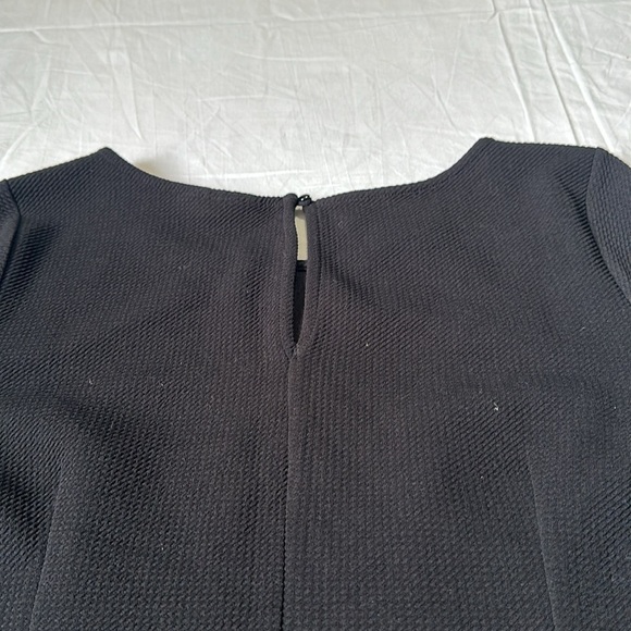 Motherhood Maternity Black Textured Tie Sleeve Keyhole Dress XL - Picture 7 of 7